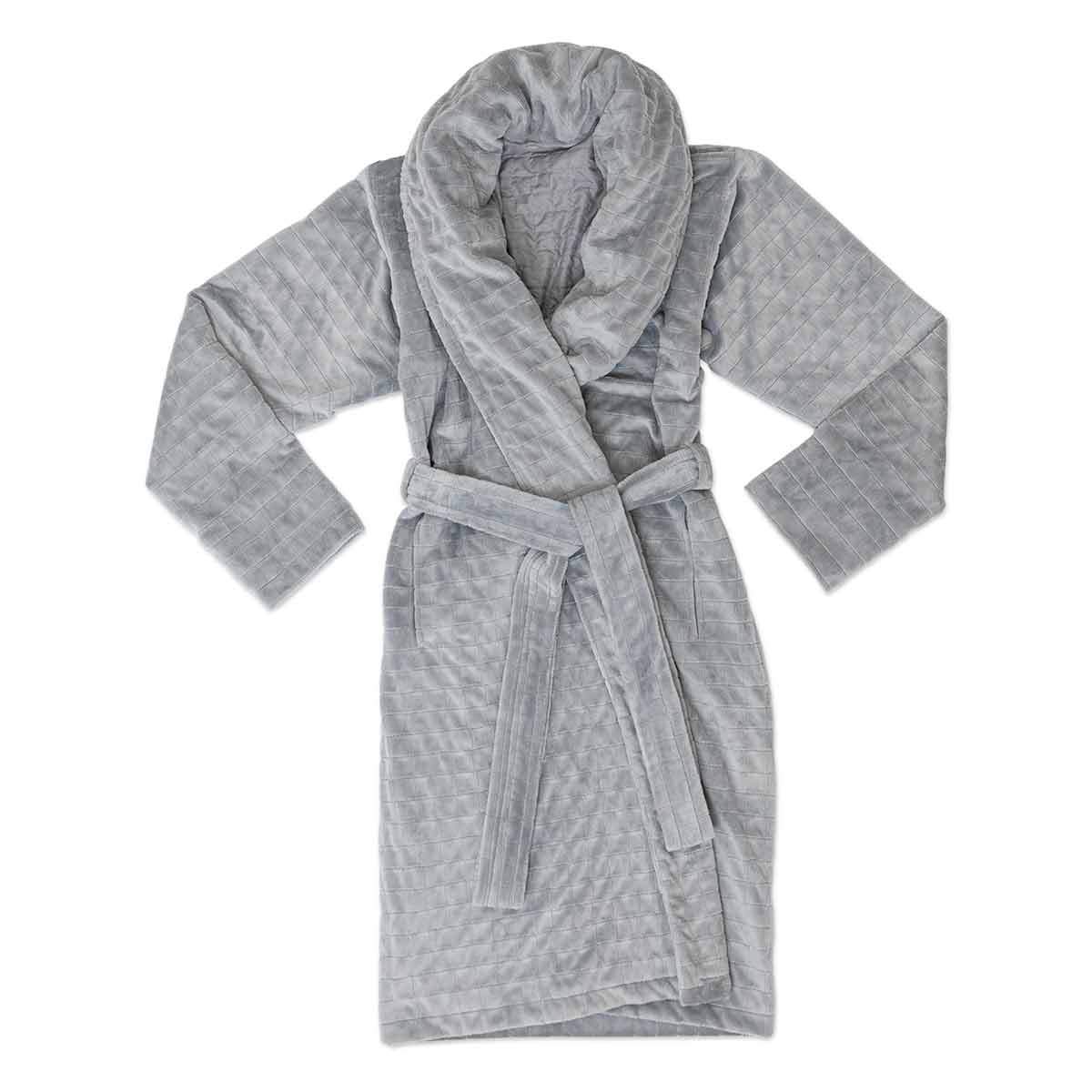 Weighted discount robe gravity