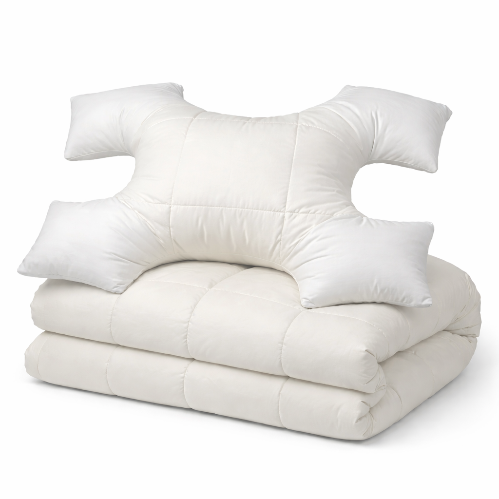 Therapeutic Beauty Sleep Bundle - Sensomedic Blanket + Anti-Wrinkle Beauty Pillow